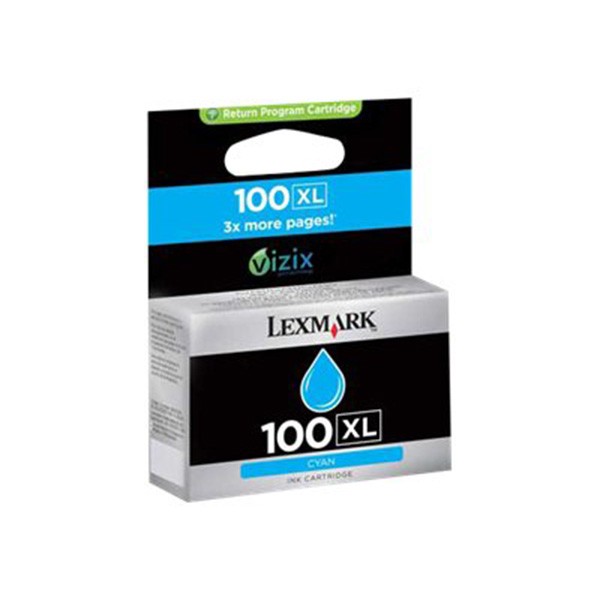 Lexmark Cartridge No. 100XL Cartucho de Tinta Original Cian